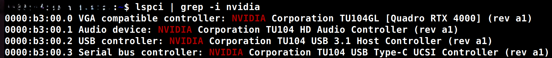 My system is detecting the Nvidia GPU